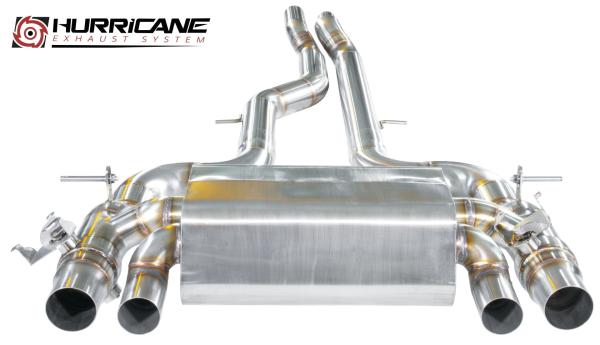 Hurricane Exhaust 3.5" Straight Pipe ECE Klappenanlage für BMW M3 F80 431PS Hurricane Exhaust 3.5" Straight Pipe ECE Klappenanlage für BMW M3 F80 431PS